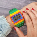 Reloj tipo LEGO - Reloj digital LETSGO